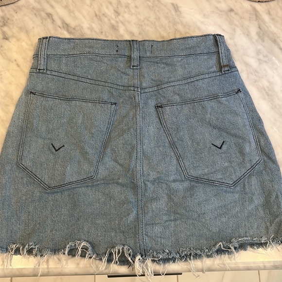 Hudson Two toned Viper Mini Skirt - Picture 3 of 4